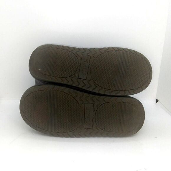 Childrens Place Girls Pre-owned Gray Faux Fur Lined w/Hearts on Side Boots-sz. 1 - Picture 6 of 6